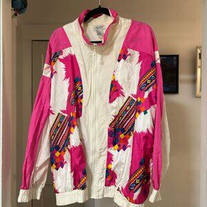 80s Vintage Lavon by Cheerful Corp Nylon Windbreaker – Size XL